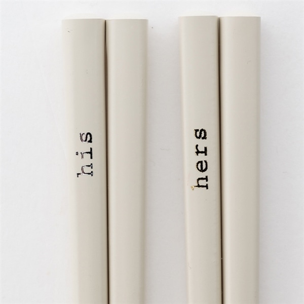 取り箸&夫婦箸セット his&hers ヒズアンドハーズ