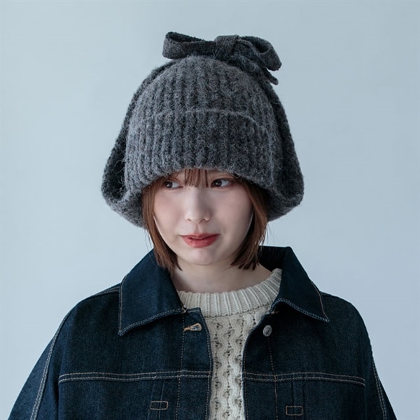 耳当てつきマフラーニット帽 Penelope ペネロペ