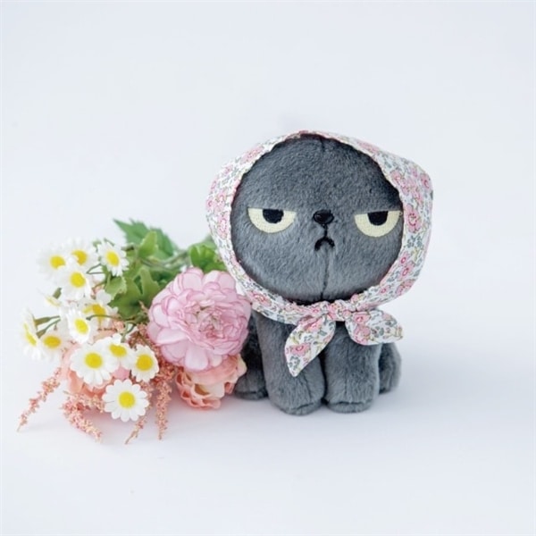 花柄スカーフぬいぐるみ アングリーマチコフラワー Angry Machiko Flower