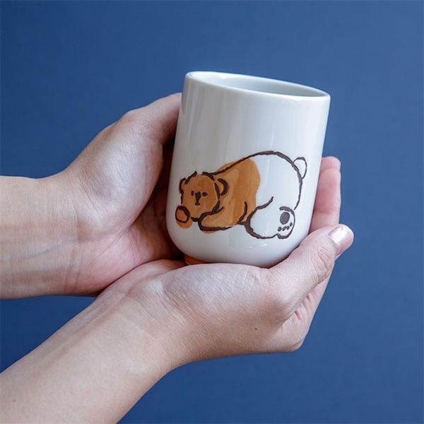 湯呑み 醤油くま