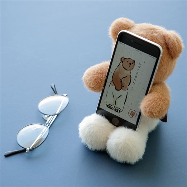 スマホスタンド 醤油くま