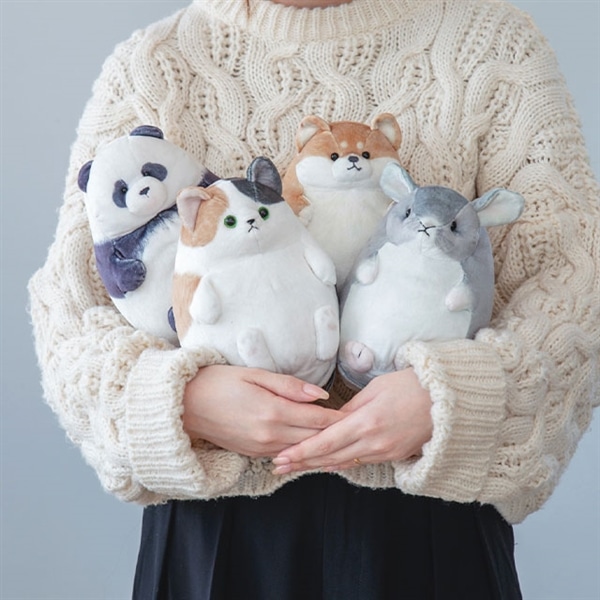 ぬいぐるみウォーマー つまんでアニマルズ