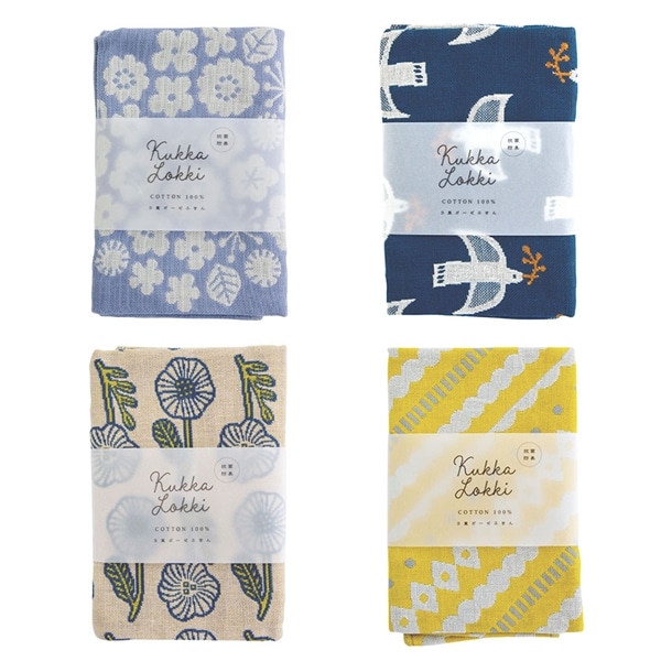 3重ガーゼふきん Kukka Lokki クッカロッキ