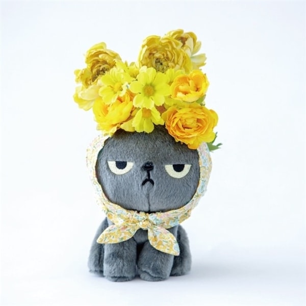 花柄スカーフぬいぐるみ アングリーマチコフラワー Angry Machiko Flower