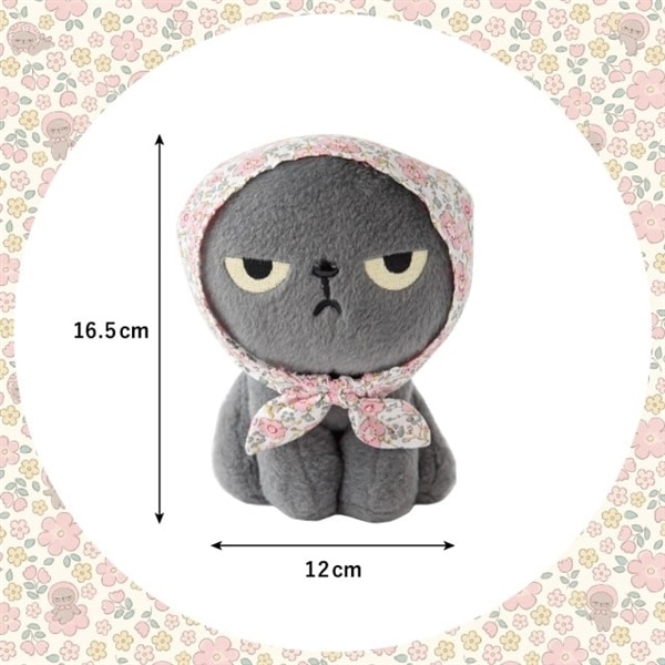 花柄スカーフぬいぐるみ アングリーマチコフラワー Angry Machiko Flower