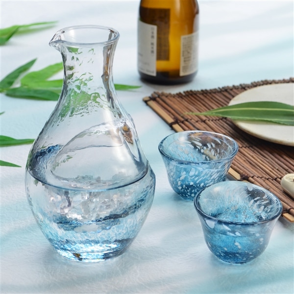 冷酒セット ブルー