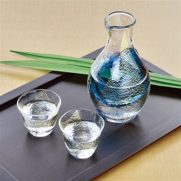 冷酒セット 金箔