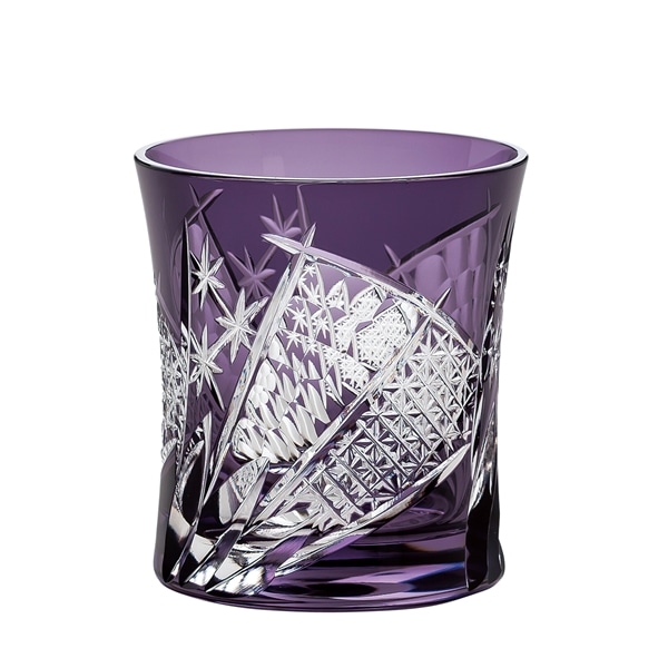 八千代切子 タンブラー 扇柄