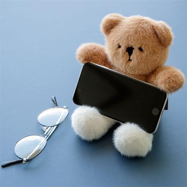 スマホスタンド 醤油くま