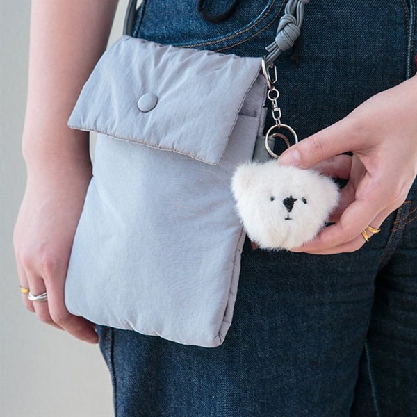 キーホルダー お顔 醤油くま