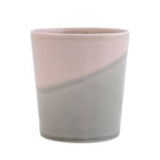 ピンク×グレー