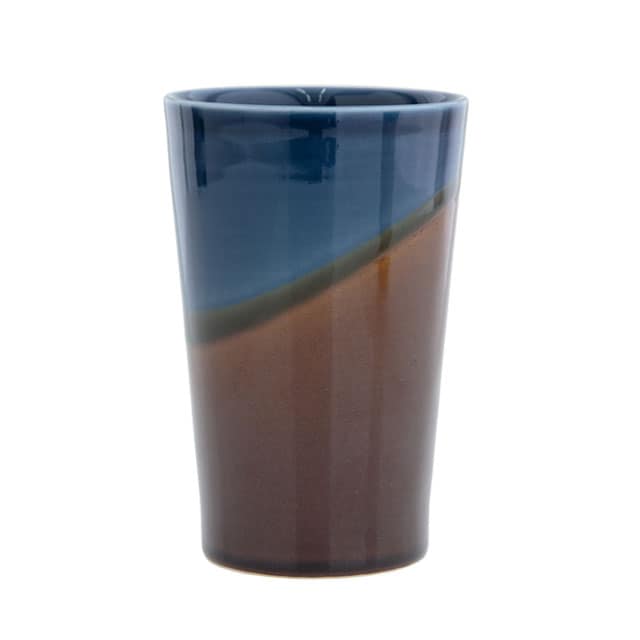 ネイビー×ブラウン