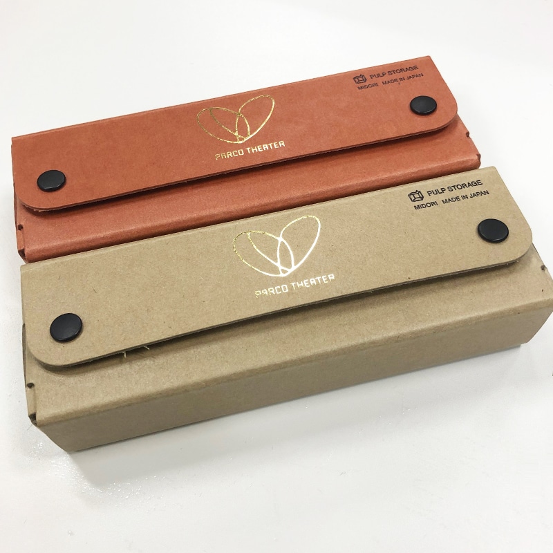 PARCO劇場オリジナルグッズ［メガネケース］赤茶 赤茶