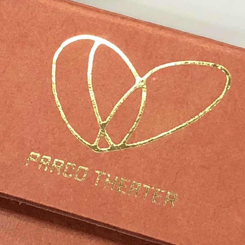 PARCO劇場オリジナルグッズ［メガネケース］赤茶 赤茶