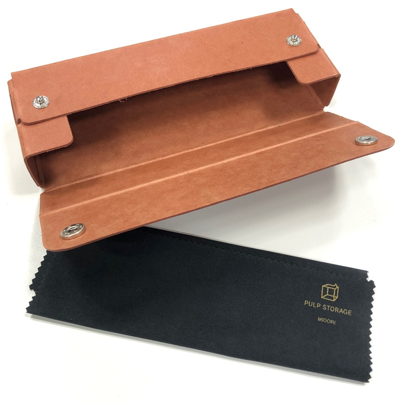 PARCO劇場オリジナルグッズ［メガネケース］赤茶 赤茶