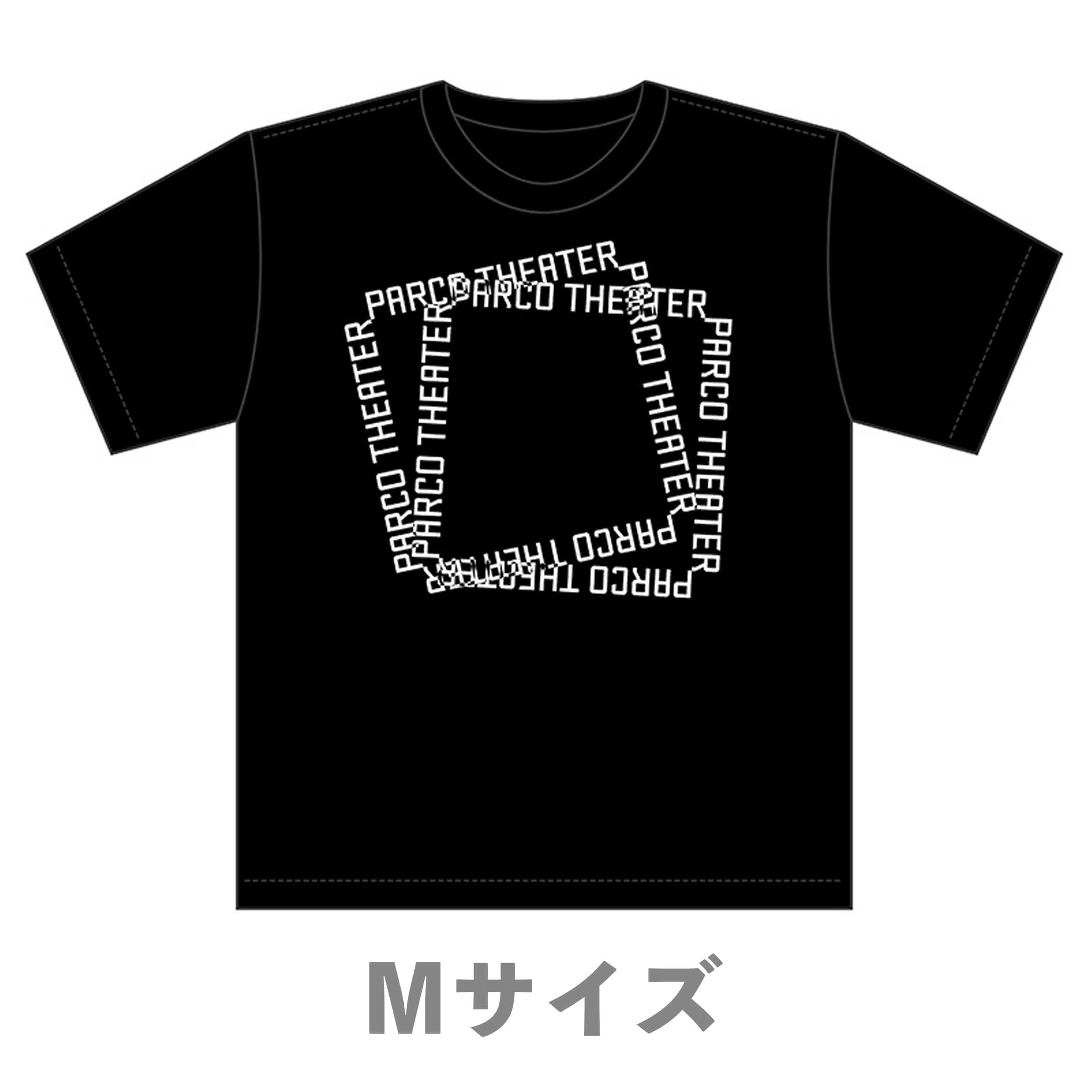 PARCO劇場オリジナルグッズ［Tシャツ］ロゴVer.（ブラック）Mサイズ ロゴブラック M