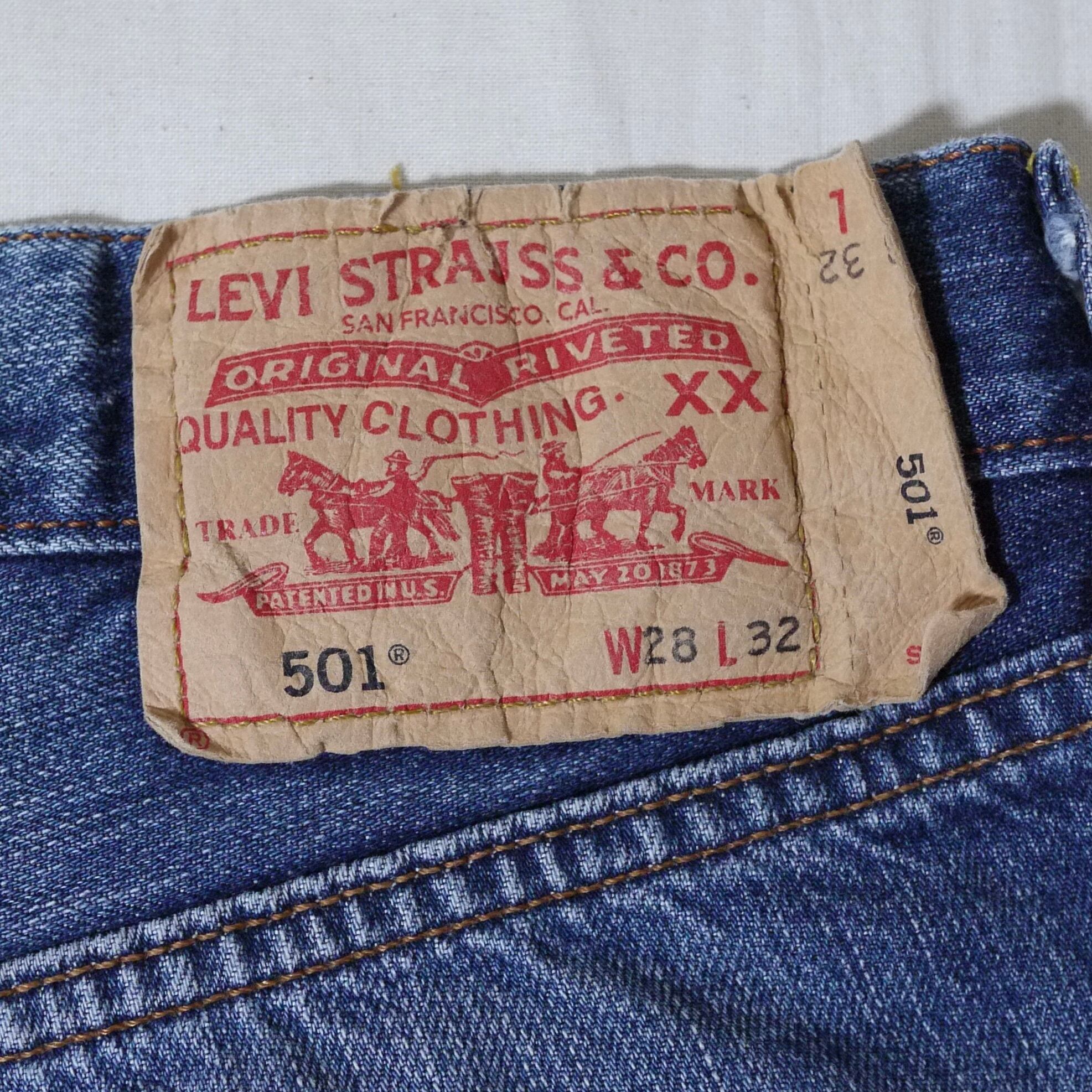 Levi's 1990's 501 W28 