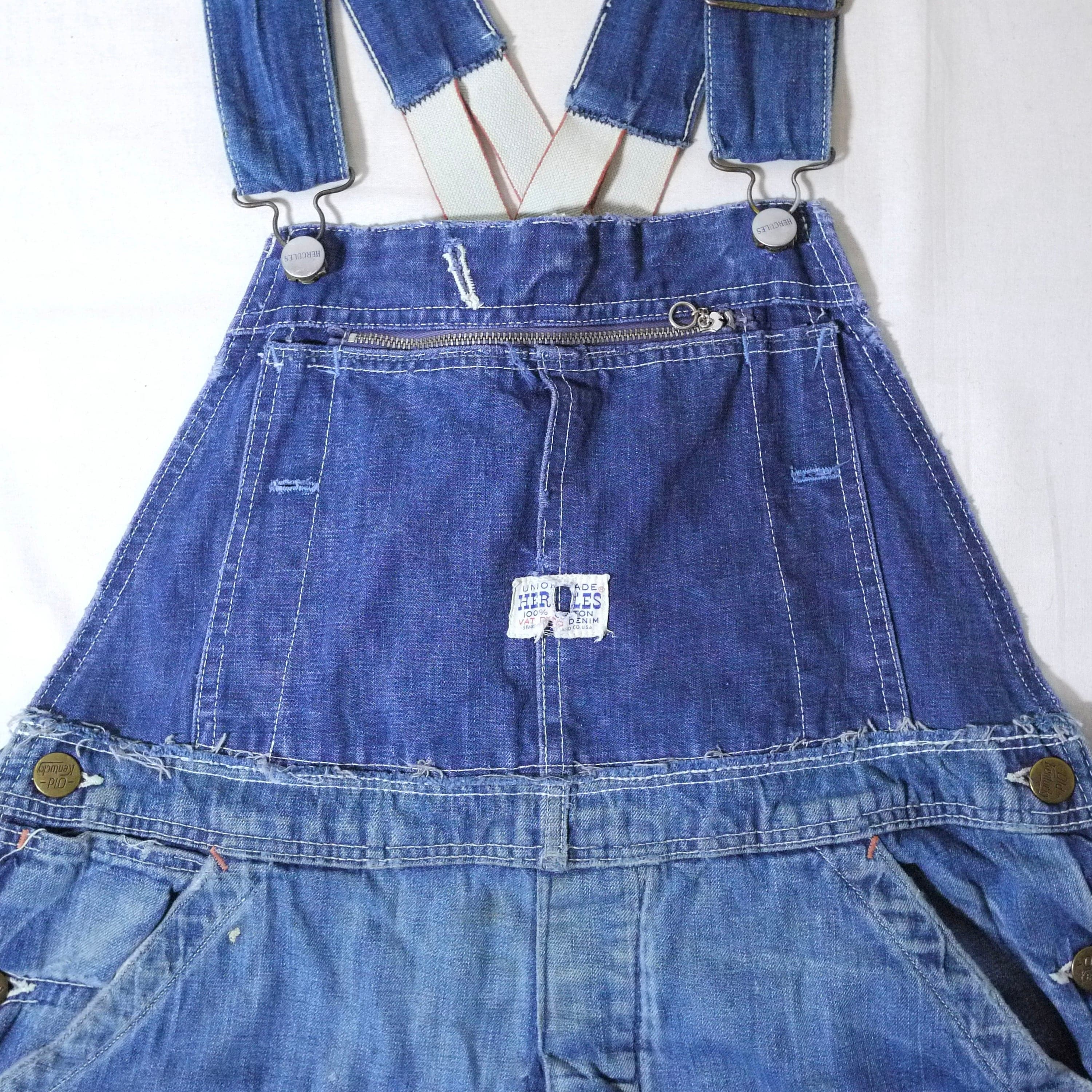 【Remake】Vintage denim Overalls