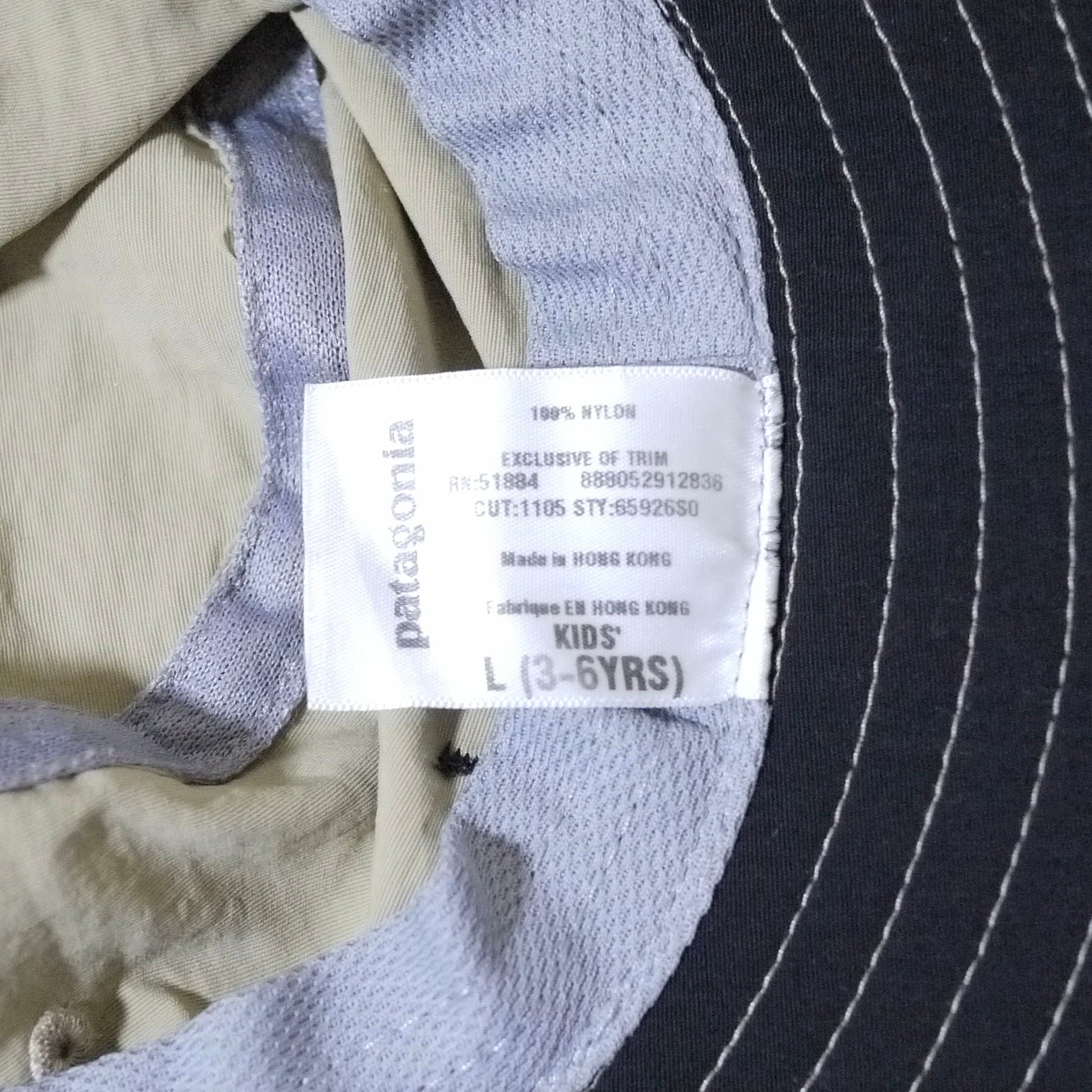 patagonia Hat SizeL(Kids)｜ HOLIDAY WORKS｜pop-up-shop