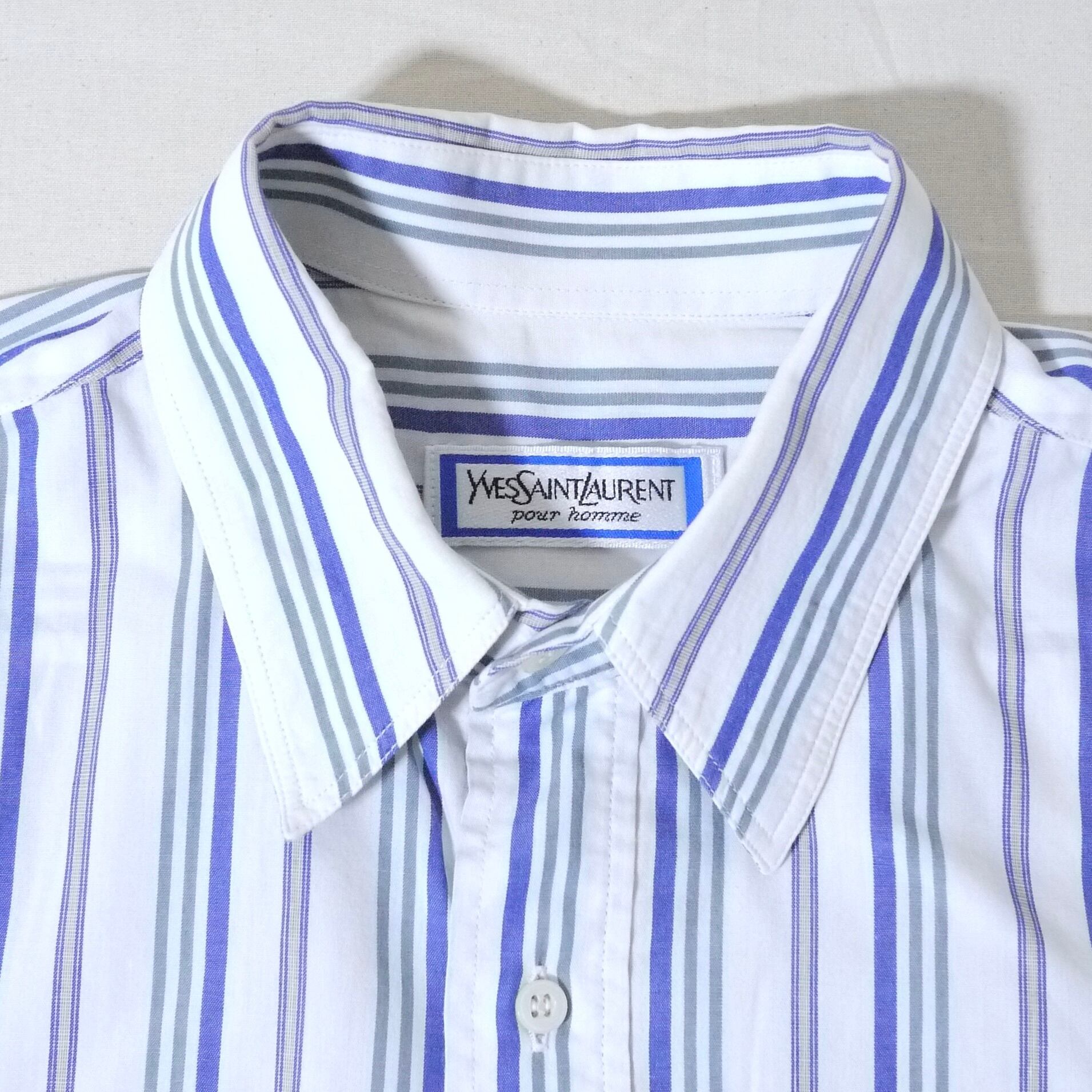 YVES SAINT LAURENT S/S Shirt Size3｜ HOLIDAY WORKS｜pop-up