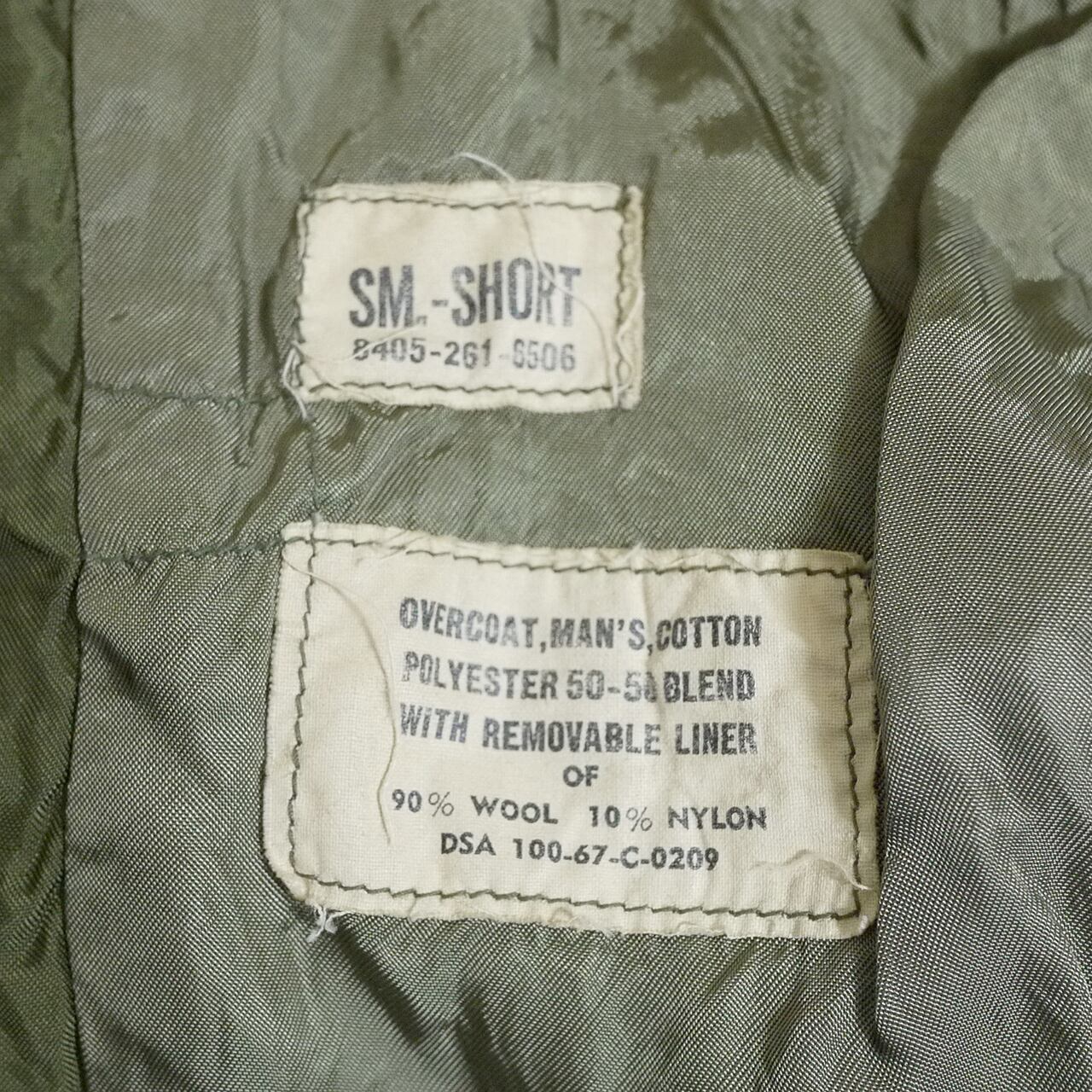 U.S.ARMY 1960's OVERCOAT SizeS-S