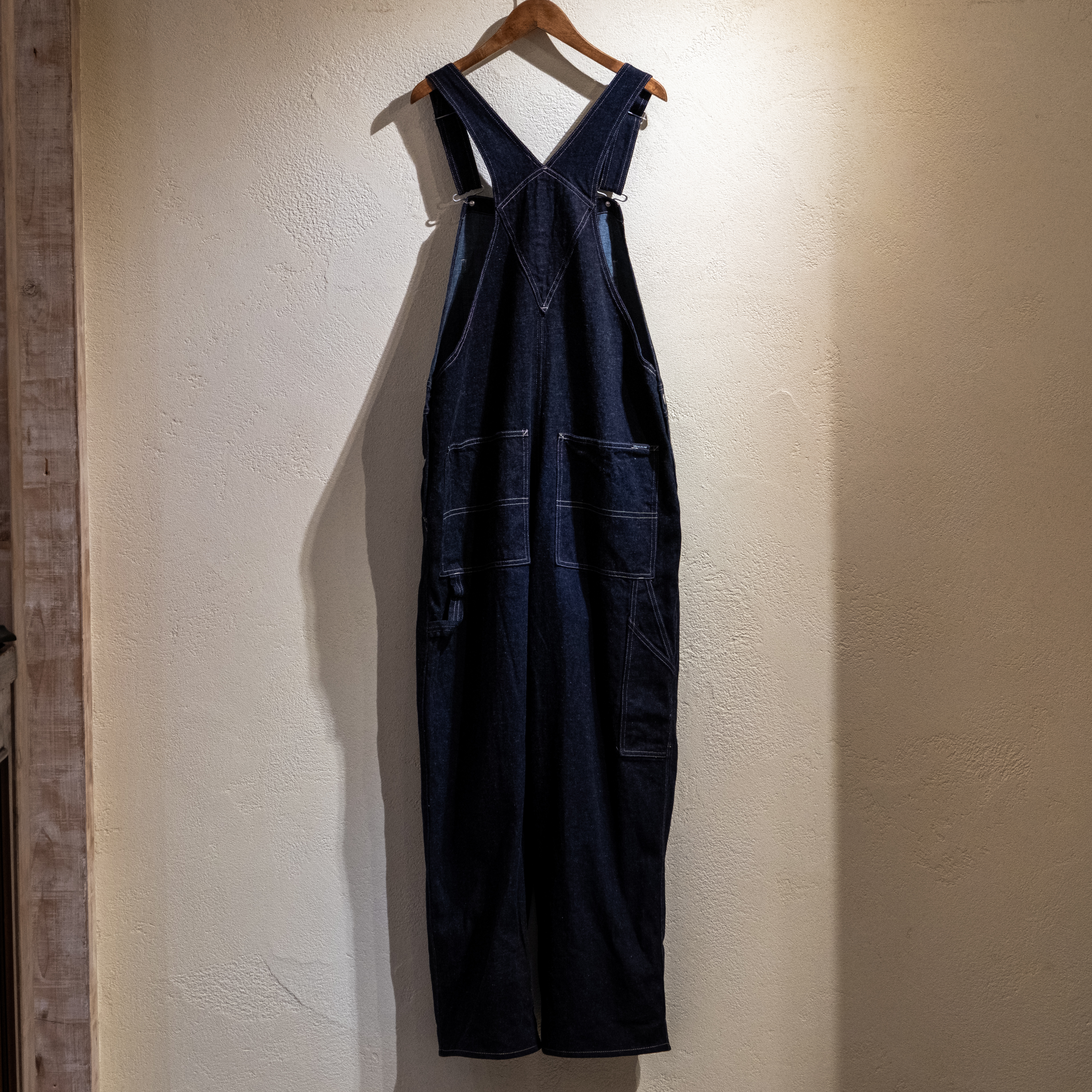 【UpcycleLino】BASIC デニムオーバーオール INDIGO 1