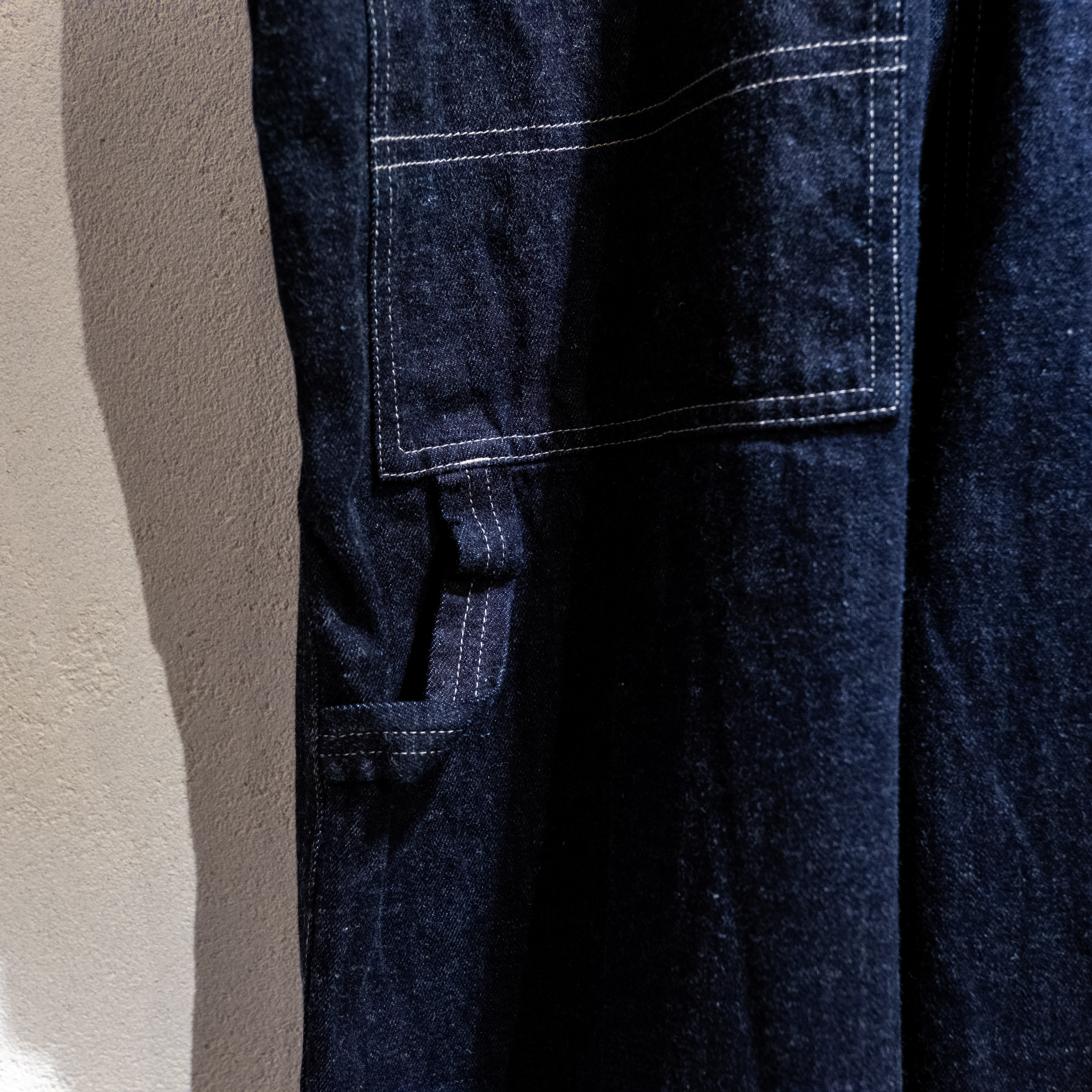 【UpcycleLino】BASIC デニムオーバーオール INDIGO 1