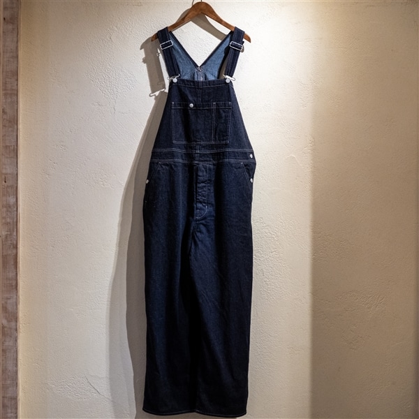 【UpcycleLino】BASIC デニムオーバーオール INDIGO 1