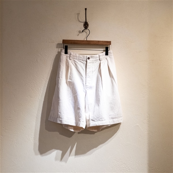 【UpcycleLino】BASIC チノ イージーショーツ NATURAL 1
