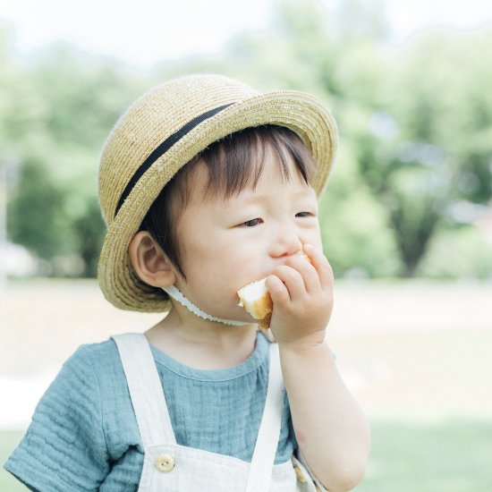 CLASKAの麦わら帽子（お子様用）