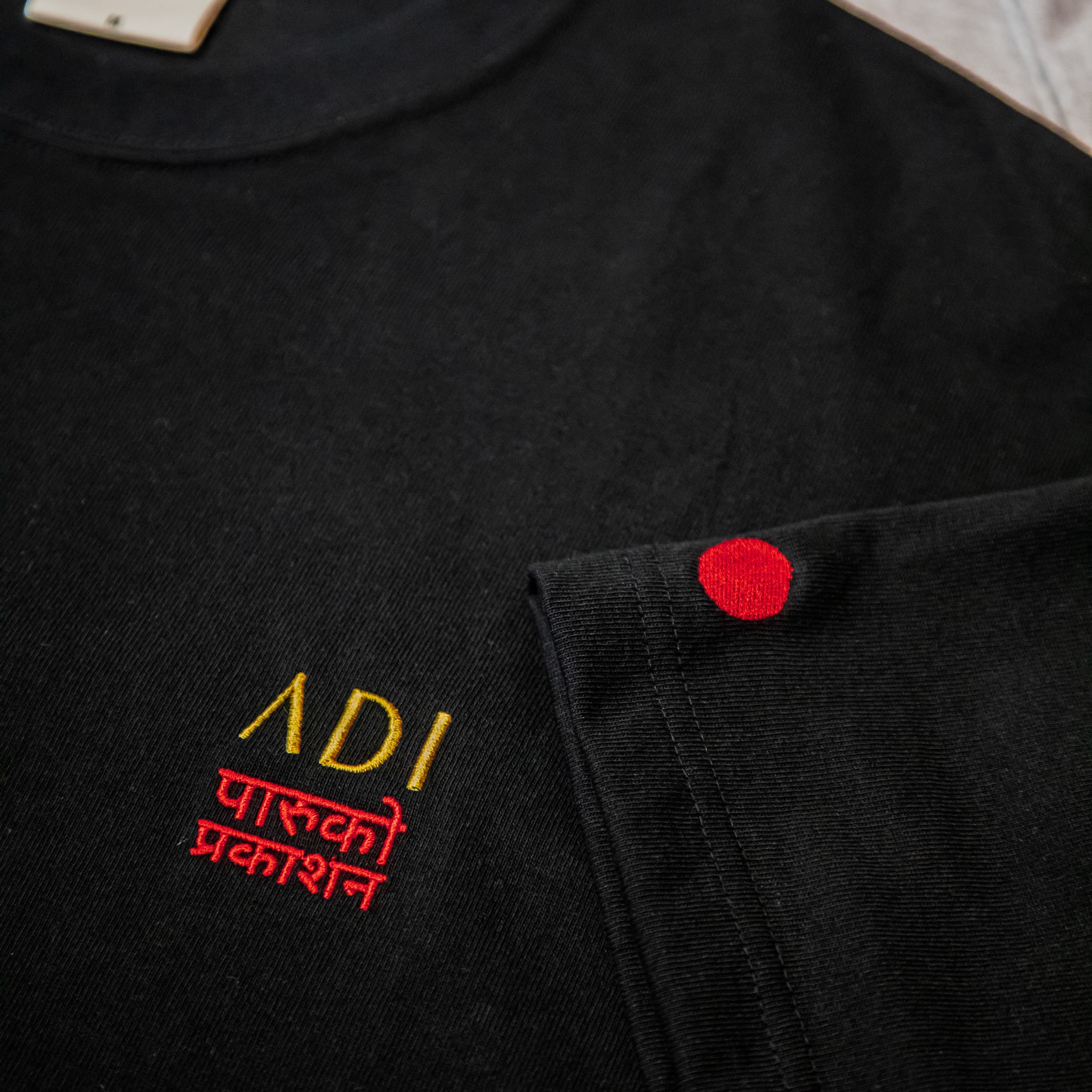 ADI×PARCO PUBLISHING コラボTシャツ ブラック(M ブラック