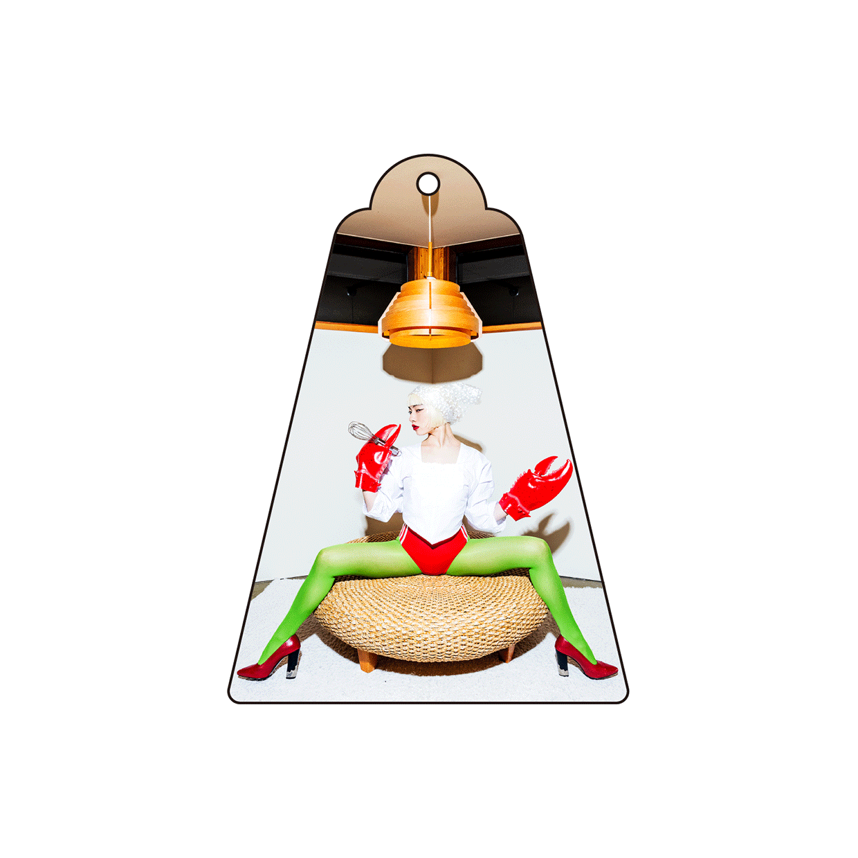 【海老坐禅展】レンチキュラーキーホルダー B