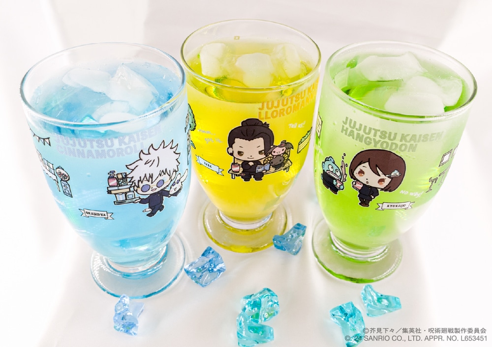 呪術廻戦 懐玉・玉折 × サンリオ キャラクターズ | レトログラス | 02.夏油傑・ルロロマニック