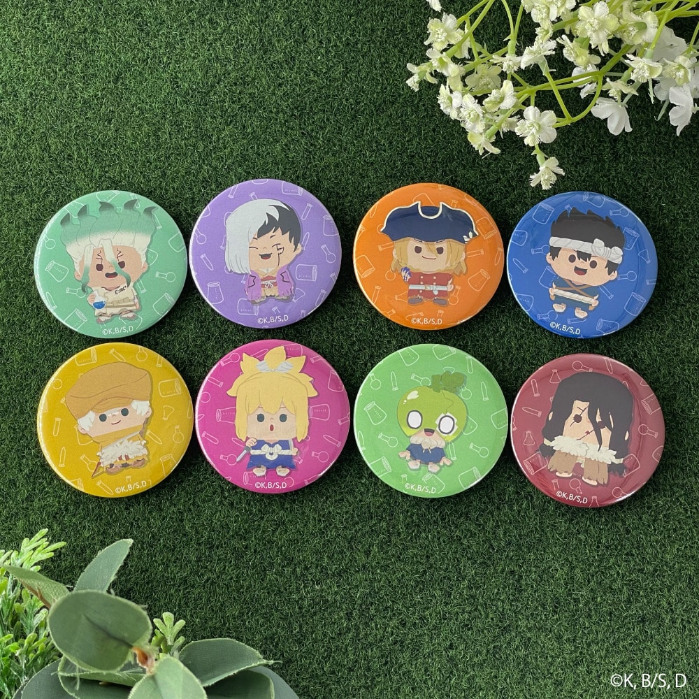 Dr.STONE | ランダム缶バッジ (全9種) | BOX (全9種コンプリート