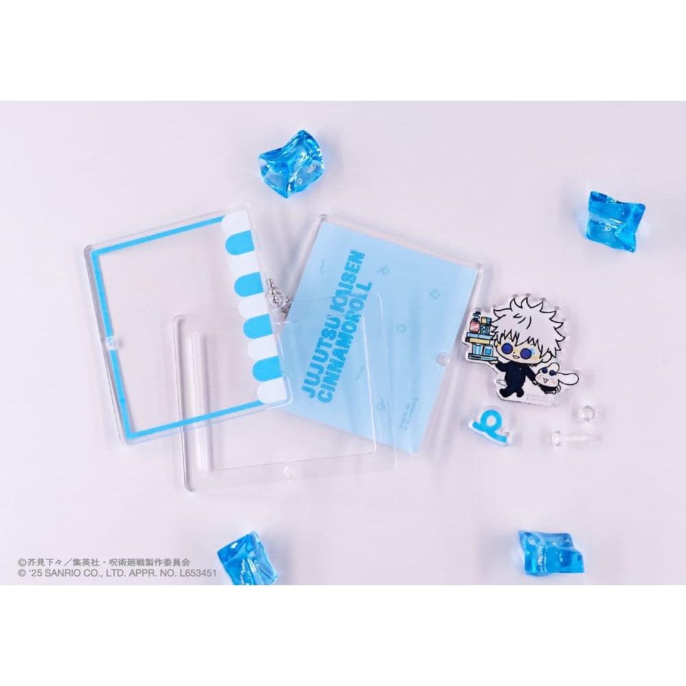 呪術廻戦 × サンリオ キャラクターズ | シャカシャカアクリルキーホルダー | 04.七海建人・ポムポムプリン