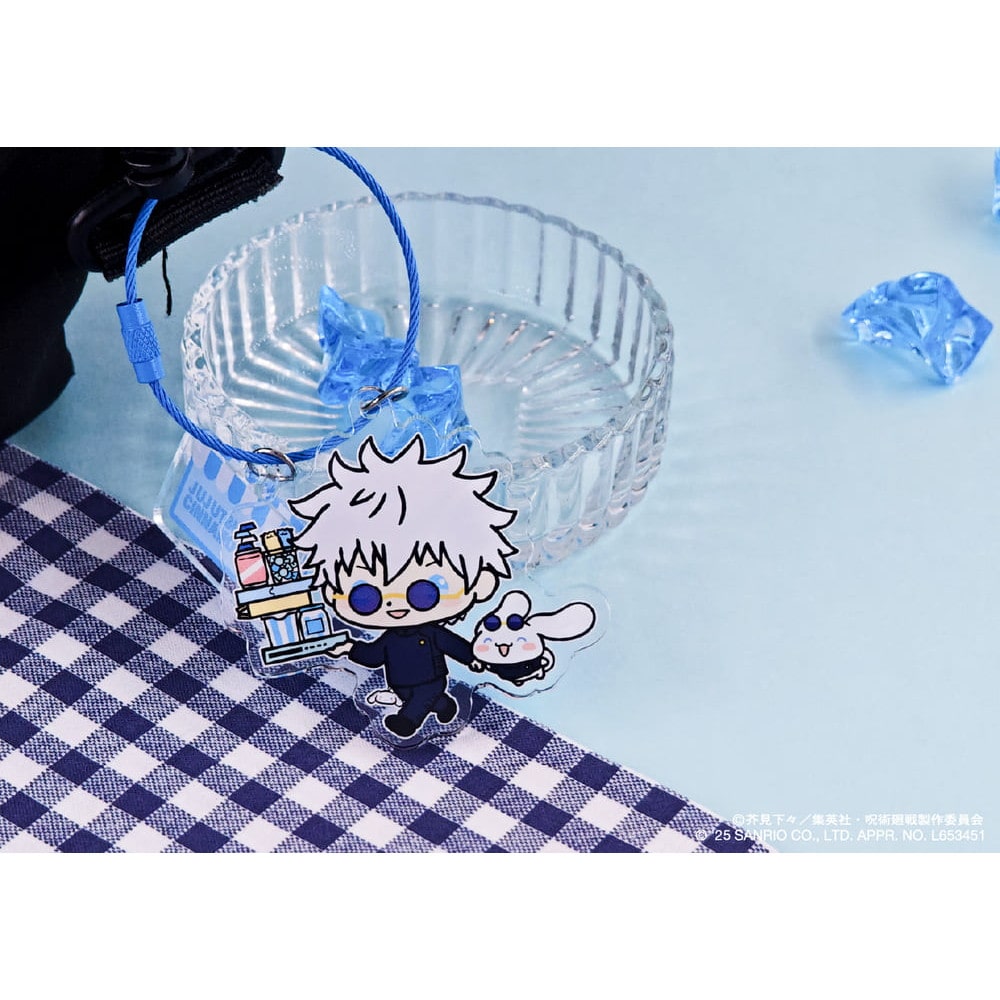 呪術廻戦 × サンリオ キャラクターズ | カラーワイヤーキーホルダー | 04.七海建人・ポムポムプリン