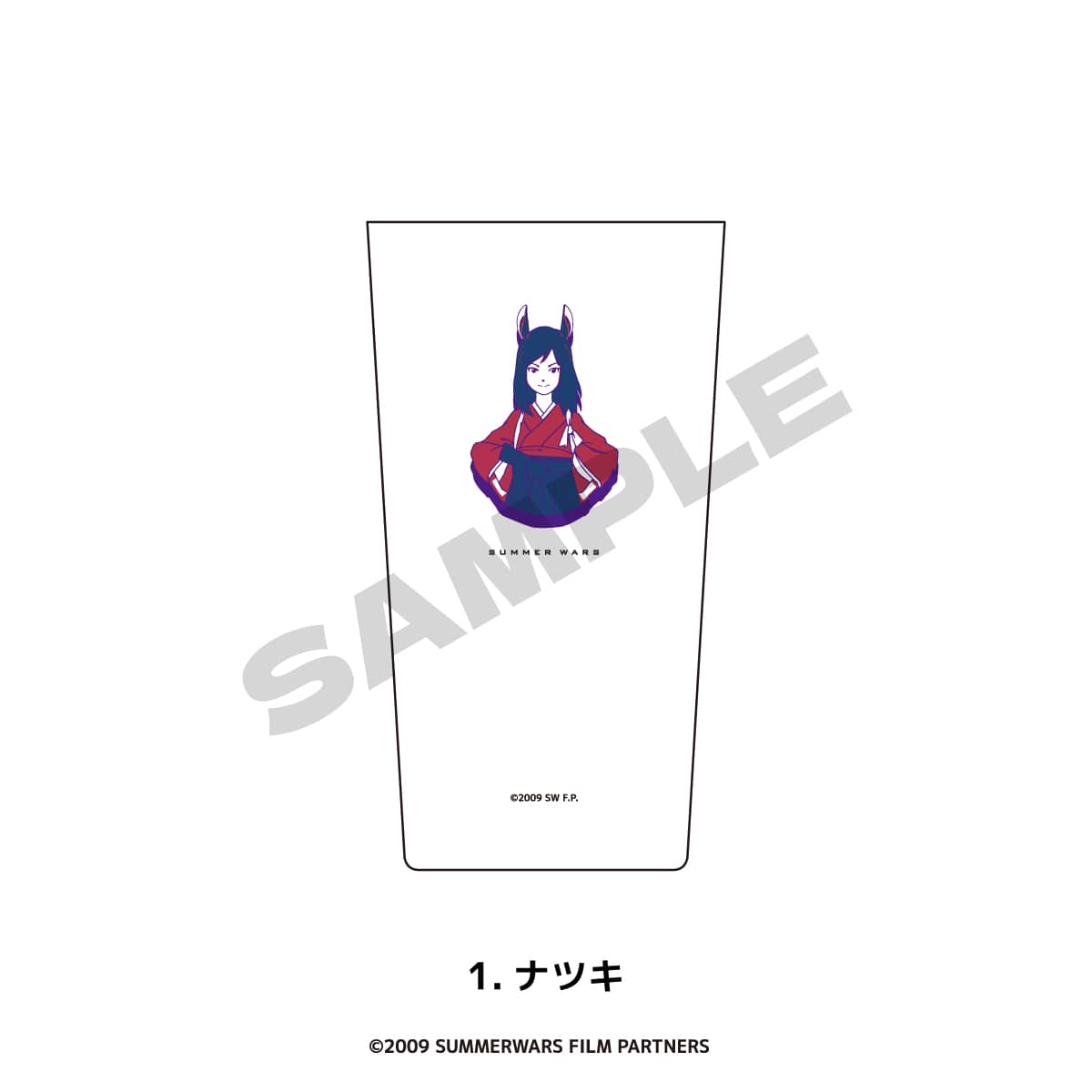 SUMMER WARS | PARCO POP UP STORE タンブラー (450ml) 01.ナツキ