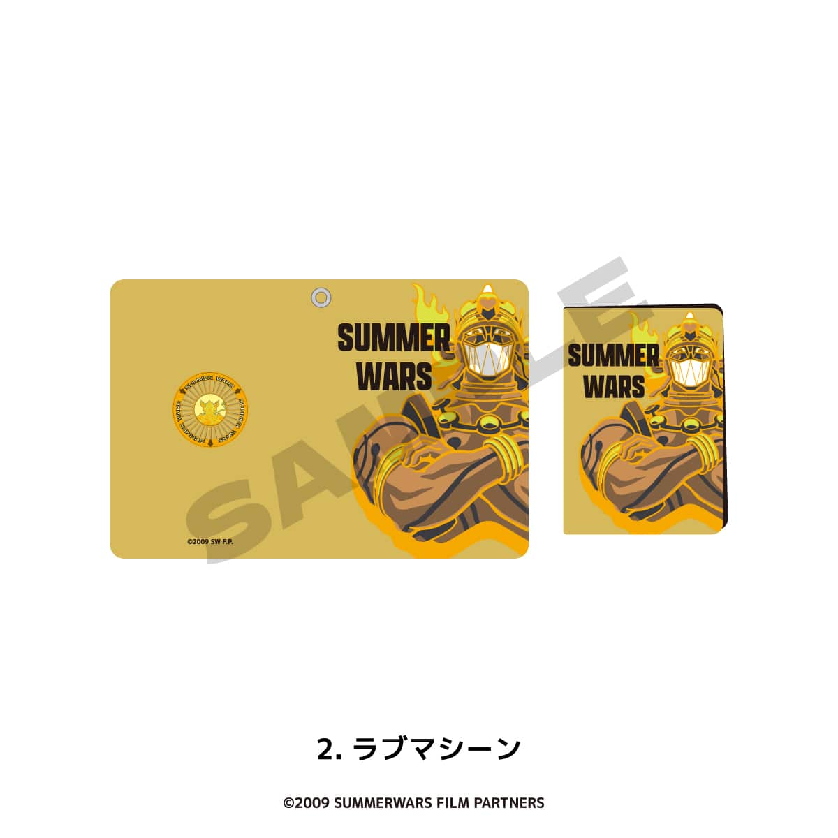 SUMMER WARS | PARCO POP UP STORE 2つ折りパスケース 02.ラブマシーン