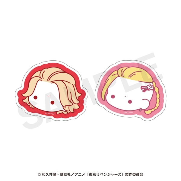 東京リベンジャーズ 天竺編 ぷにきゅ～とシリーズ | ヘアクリップ (2個セット) | 02.マイキー & ドラケン