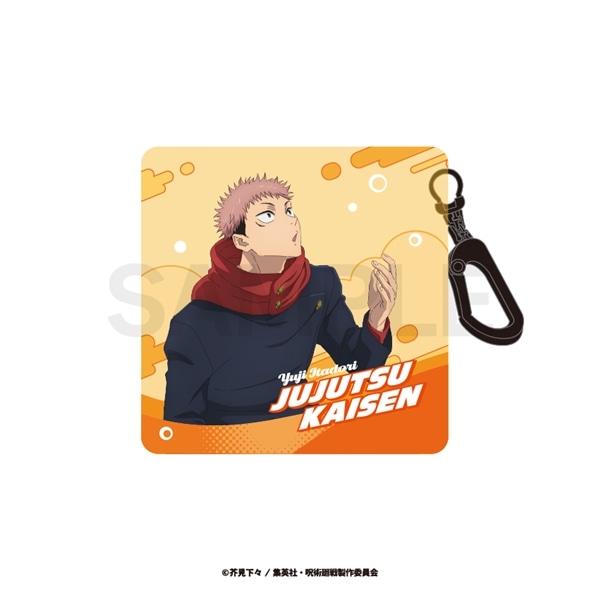 呪術廻戦 渋谷事変 | カラビナ付きクリアマルチケース | 01.虎杖 悠仁