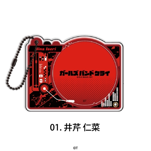 ガールズバンドクライ | 缶バッジフレーム | 01.井芹 仁菜
