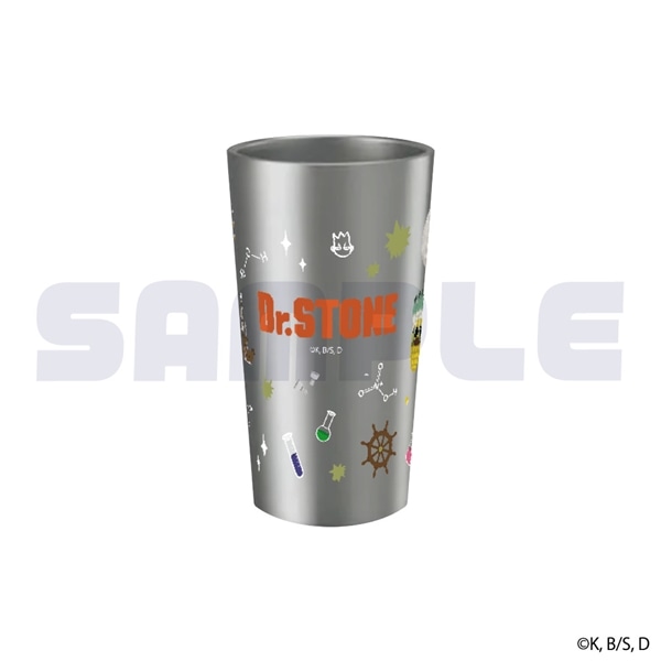 Dr.STONE | ステンレスサーモタンブラー | 01.総柄