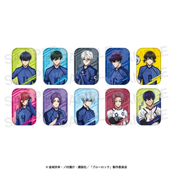 ブルーロック | ランダム缶バッジ (全10種)  | BOX (全10種コンプリート)