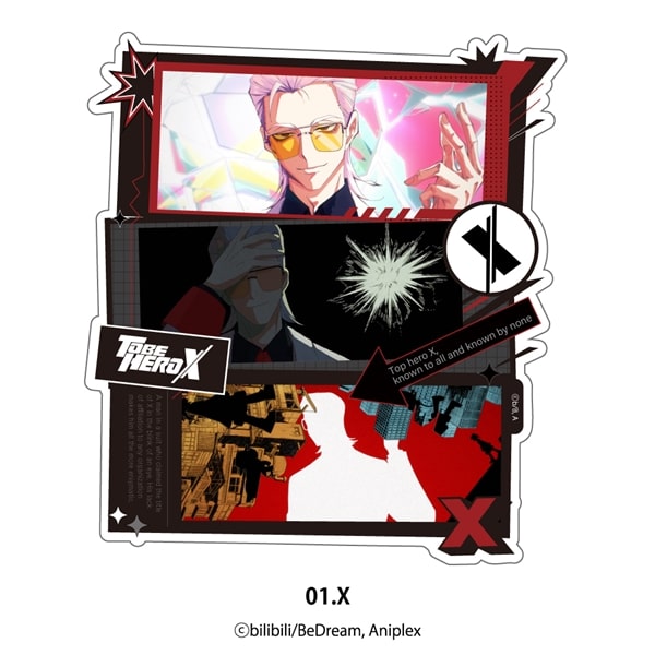 TO BE HERO X | ステッカー | 01.X