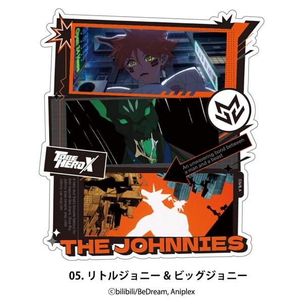 TO BE HERO X | ステッカー | 05.リトルジョニー&ビッグジョニー