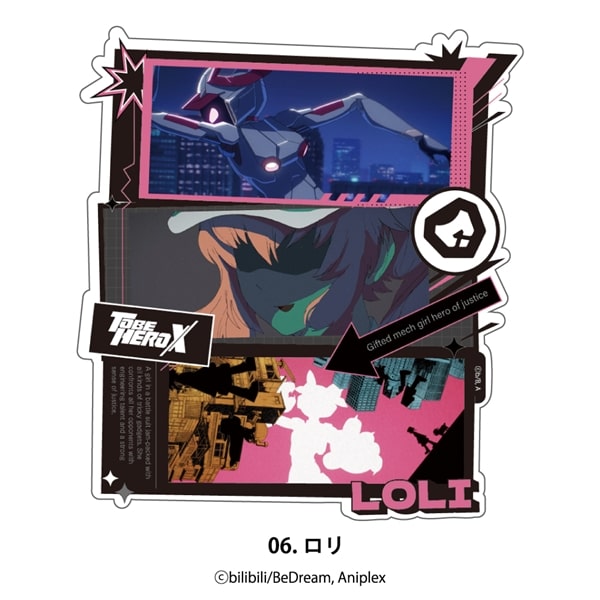 TO BE HERO X | ステッカー | 06.ロリ