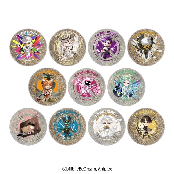 TO BE HERO X | ランダムグリッターマグネット (全11種) | 単品 (完全ランダム)