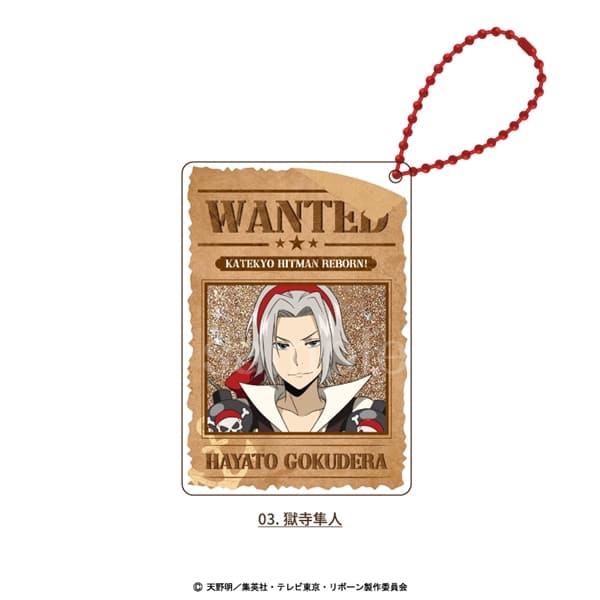 家庭教師ヒットマンREBORN! 獄寺隼人 チャーム　キーホルダー 沖縄限定 家庭教師ヒットマンREBORN! 獄寺隼人 チャーム キーホルダー