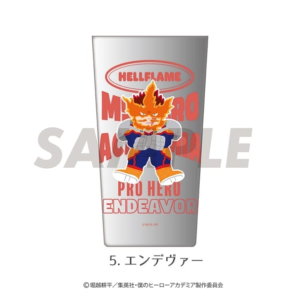 僕のヒーローアカデミア | ステンレスサーモタンブラー | 05.エンデヴァー
