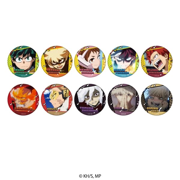 僕のヒーローアカデミア | ランダム場面写缶バッジ (全10種) | 単品 (完全ランダム)